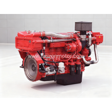 Compact structure marine engine